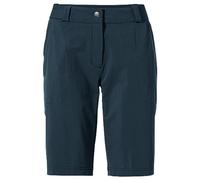(TG. 38) VAUDE Pantaloncini Elasticizzati da Donna Farley II Pantaloni, Mare Scu