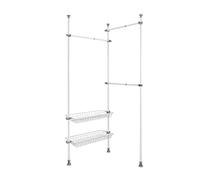 (TG. 38 x 215 x 300 cm) Wenko telescopico Herkules Duo regolabile Sistema di ges