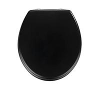 (TG. 38 x 41 x 10 cm) WENKO Seduta WC Prima nero satinato - NUOVO