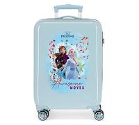 (TG. 38 x 55 x 20 cms) Disney Awesome Moves, Valigia Baita Rigida 55cm Bambine E