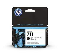 (TG. 38ml) HP 711 Nero Matte 38-ml CZ129A, Cartuccia Originale con Inchiostro HP