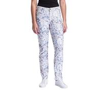 (TG. 38W / 30L) Pioneer Women Betty Pantaloni, Bianco Perla (1006), 38W x 30L Do