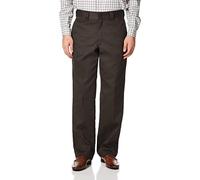(TG. 38W / 34L) Dickies 874F Pantaloni, Marrone Scuro, W38 / L34 Uomo - NUOVO