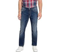 (TG. 38W / 38L) PIONEER Pantaloni da Uomo in Denim Elasticizzato a 5 Tasche Jean