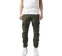 (TG. 38W) Urban Classics Cargo Jogging Pants Pantaloni, Olive Camo, 38W Uomo - N