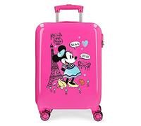 (TG. 38x55x20 cms) Disney Minnie Around The World, Bagagli Per Bambine E Ragazze