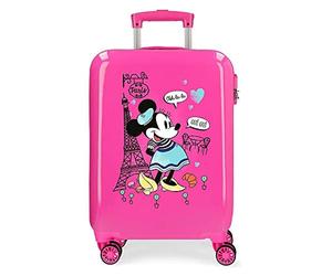 (TG. 38x55x20 cms) Disney Minnie Around The World, Bagagli Per Bambine E Ragazze