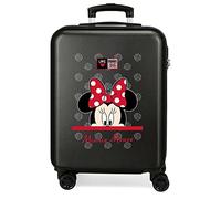 (TG. 38x55x20 cms) Disney My Pretty Bow, Bagagli Per Bambine E Ragazze, Nero, 38