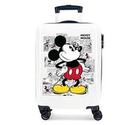 (TG. 38x55x20 cms) Disney Topolino Comic, Valigia Baita Rigida 55cm Bambini Unis