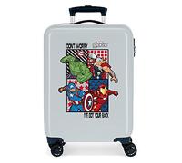 (TG. 38x55x20 cms) Marvel The Avengers - Valigia da cabina blu 38 x 55 x 20 cm r
