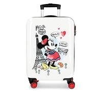 (TG. 38x55x20) Disney Trolley Cabina Minnie Around The World Paris Rosso, 38x55x