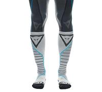 (TG. 39-41) Dainese Dry Long Socks, Calze Lunghe Moto, per Uomo e Donna, Nero/Bl