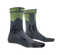 (TG. 39-41) X-Socks Bike Race, Calzini da Ciclismo Unisex-Adulto, Charcoal/Phyto