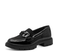 (TG. 39 EU) Tamaris Comfort Damen Slipper, Mocassino Donna, Pettine Nero, 39 EU