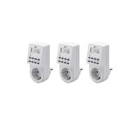 (TG. 3er Pack) Goobay Timer digitale Timer/Settimana, 3er Pack, 3 - NUOVO
