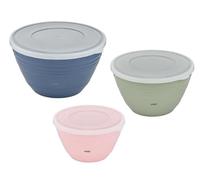 (TG. 3er Set (1,7 + 2,75 + 4,15 L)) Emsa K325S3 Prep&Bake Set di 3 ciotole in pl