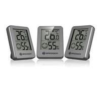 (TG. 3er-Set) Bresser Set di 3 termometri igrometro - termometro digitale per