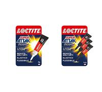 (TG. 3g) Loctite Super Attak Power Flex Gel, Adesivo Trasparente e Istantaneo Sp