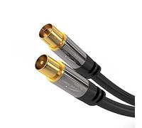 (TG. 3m) KabelDirekt 3m Cavo Antenna Coassiale, (Classe A, supporta HDTV scherma