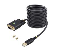(TG. 3m) StarTech.com Cavo da USB a seriale 3m, Ritenzione COM, Viti/dadi interc