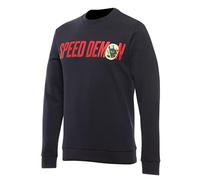 (TG. 3XL) DAINESE - Knee Down Sweater, Felpa Girocollo in Cotone, Uomo, Nine-Iro