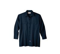 (TG. 3XL) Dickies - Camicia a maniche lunghe uomo, Blu (Dark Navy), XXXL - NUOVO