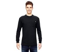 (TG. 3XL) Dickies Pocket Tee L/S Maglia Manica Lunga, Nero (Black BK), XXXL Uomo