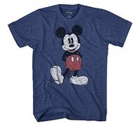 (TG. 3XL) Disney T-Shirt a grandezza Naturale con Topolino Effetto Invecchiato,