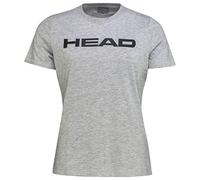 (TG. 3XL) HEAD Maglietta Club Lucy W, Grigio, 3XL - NUOVO