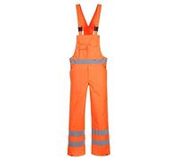(TG. 3XL) Portwest S388 Salopette Alta Visibilit , Sfoderato, Arancione, XXXL -