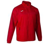 (TG. 3XS) Joma Giacca Impermeabile Montreal, Rosso, 3XS Uomo - NUOVO