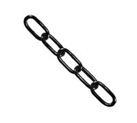 (TG. 4.0mm x 2.5M) Faithfull - Catena laccata, 4 mm x 2,5, colore: Nero - NUOVO