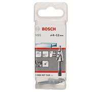 (TG. 4-12 mm) BOSCH, Punta a gradino HSS-TiN 4-12 mm, 6,0 mm, 65mm - 2608597518