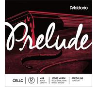 (TG. 4/4 Scale) Corda singola RE D'Addario Prelude per violoncello, scala 4/4, t