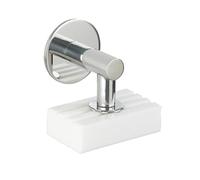 (TG. 4,5 x 4 x 7 cm) Wenko Porta Sapone Magnetico in Acciaio Inossidabile Turbo-