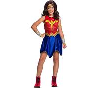 (TG. 4-6 anni) RUBIES DC Comics Ufficiale - Costume da Wonder Woman classico per