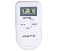 (TG. 4.6x1.2x8.7 cm) Technoline KT 100 Radiosveglia a LED, Bianco, 4.6x1.2x8.7 c