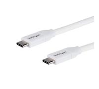 (TG. 4 m) STARTECH.COM USB2C5C4MW Cavo USB-C a USB-C 5A PD, M/M, USB 2.0, USB-If