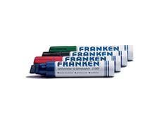 (TG. 4 pezzi) Franken Z1909 Board Marker, ricaricabile, tratto: 4 - 12, 4 pezz