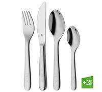 (TG. 4 Pezzi) WMF Posate per Bambini, Acciaio Inossidabile, Grigio, 4 Pezzi - NU