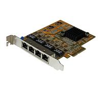(TG. 4 Port) STARTECH.COM Adatattore Scheda di Rete Ethernet Gigabit PCI Express
