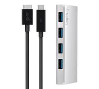 (TG. 4 Porte) Belkin F4U088vf Hub a 4 Porte USB-A 3.0 USB-C Con Cavo USB-C - NUO