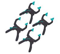 (TG. 4-tlg. Set 40+60) wolfcraft Set di morsetti a cricchetto per hobby e lavori