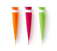 (TG. 4 x 4.8 x 20.2 cm) lékué 3400200suru004 Pack 3 Un. Stampo per ghiaccio si