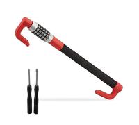 (TG. 4 x 53 x 9,5 cm) Relaxdays Antifurto Bloccasterzo Auto, Lucchetto Numerico