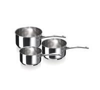 (TG. 40.4 x 26.5 x 14.6 cm) Beka Chef - Casseruola Set, Acciaio Inossidabile,