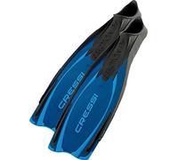 (TG. 40/41) Cressi Reaction Pro Pinne da Snorkeling, Unisex - Adulto, Blu/Azzurr