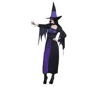 (TG. 40-42) Boland Costume da Strega Viola per Adulti, Colore Nero, 40-42, 79025
