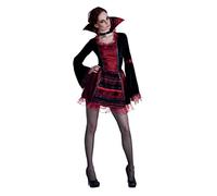 (TG. 40-42) Boland - Costume per adulto Imperatrice vampira, vestito con collett
