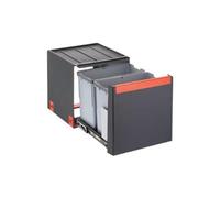 (TG. 40,7 x 33,5 x 34,8 cm) FRANKE Cube 40 28 L Rettangolare Nero, 7 x 33,5 x 34